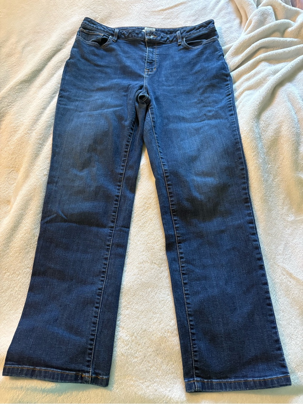 L.L. Bean straight leg classic fit jeans